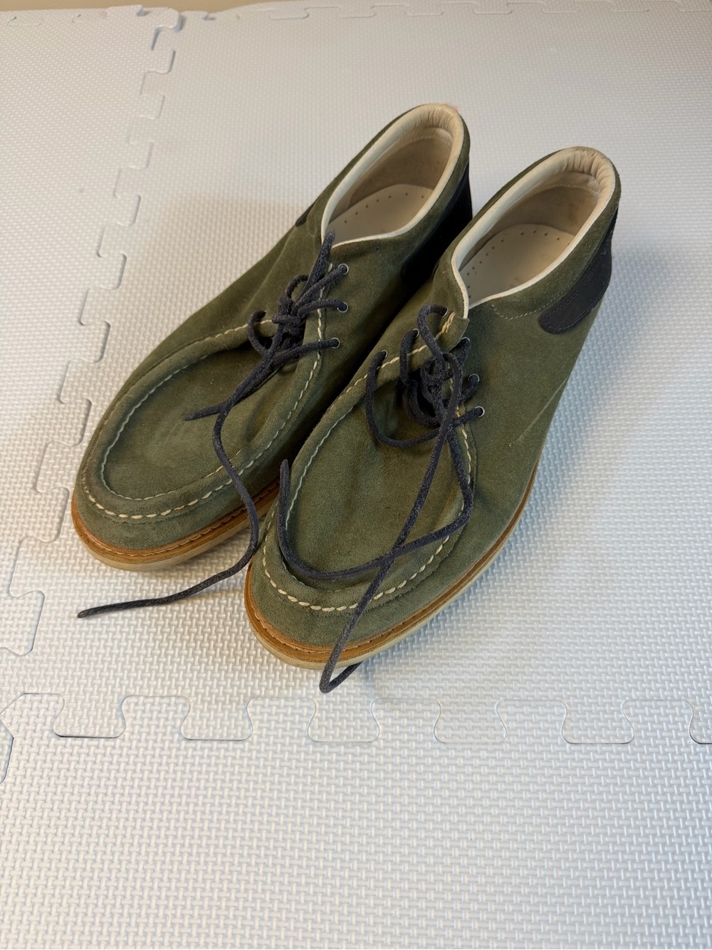 OAMC overall Mastercraft x CARHARTT WIP Wallabee Size 10 Made In Italy